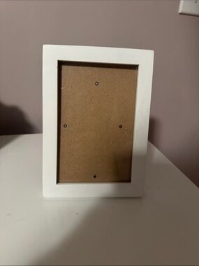 4x6 Made By Design White Wood Picture Frame